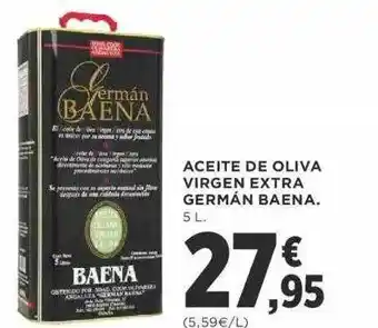 Supercor Aceite De Oliva Virgen Extra Germán Baena oferta