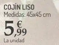Carrefour Cojín liso oferta