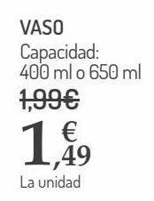Carrefour Vaso oferta