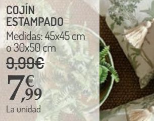 Carrefour Cojín estampado oferta