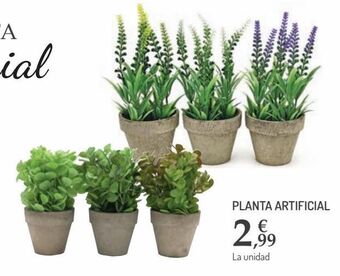Carrefour Planta artificial oferta