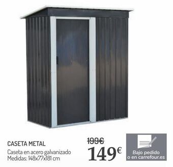 Carrefour Caseta metal oferta
