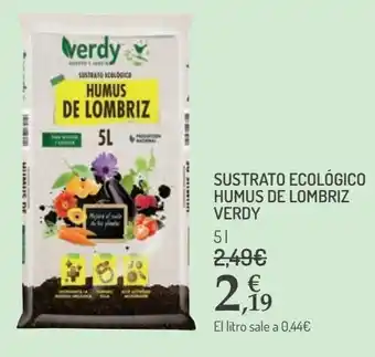 Carrefour Sustrato ecológico humus de lombriz verdy oferta