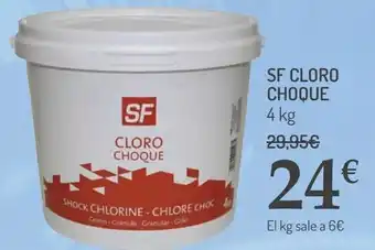 Carrefour Sf cloro choque oferta