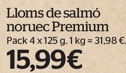 La Sirena Salmón oferta