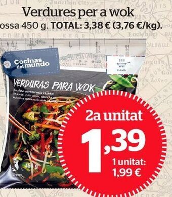 La Sirena Verduras congeladas oferta