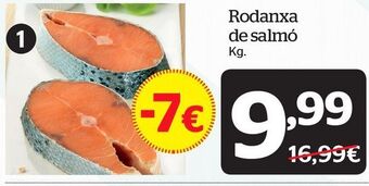 La Sirena Rodajas de salmón oferta