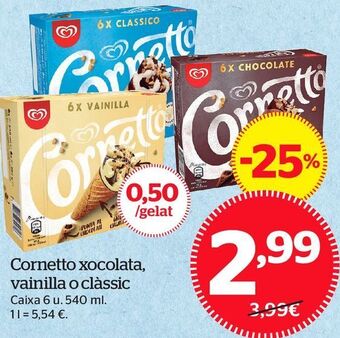 La Sirena Conos de vainilla oferta
