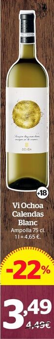 La Sirena Vino blanco oferta