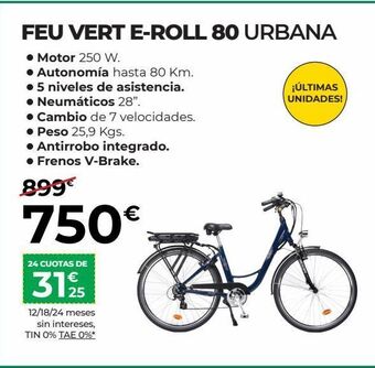 Feu Vert Bicicletas oferta
