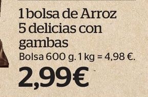 La Sirena Arroz oferta