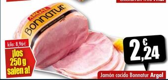 Unide Supermercados Jamón cocido bonnatur argal oferta