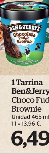 La Sirena Tarrina de helado oferta
