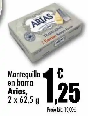 Unide Supermercados Mantequilla arias oferta