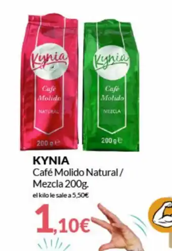 PrimaPrix Kynia Café Molido Natural/Mezcla 200g oferta