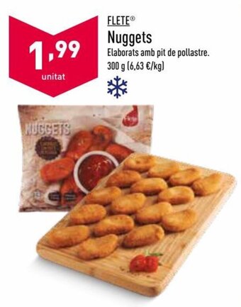 ALDI Flete Nuggets 300 g oferta