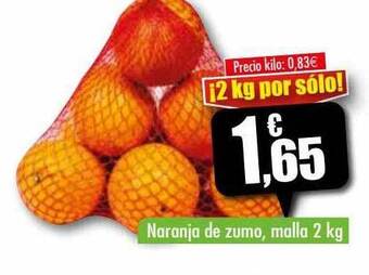 Unide Supermercados Naranja De Zumo oferta