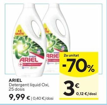 Caprabo Detergente líquido ariel oferta
