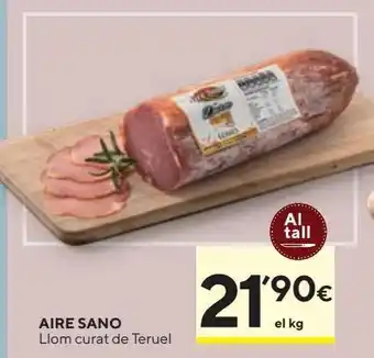 Caprabo Lomo curado aire sano oferta