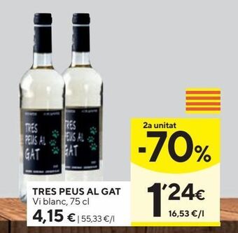 Caprabo Vino blanco oferta