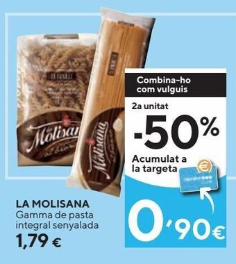 Caprabo Pasta integral la molisana oferta