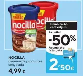Caprabo Chocolate nocilla oferta