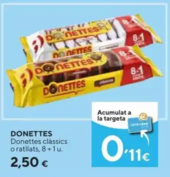 Caprabo Donuts donettes oferta
