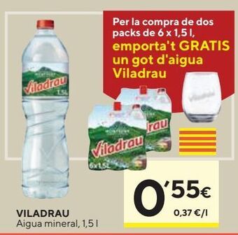 Caprabo Agua viladrau oferta