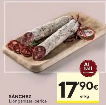 Caprabo Longaniza ibérica oferta