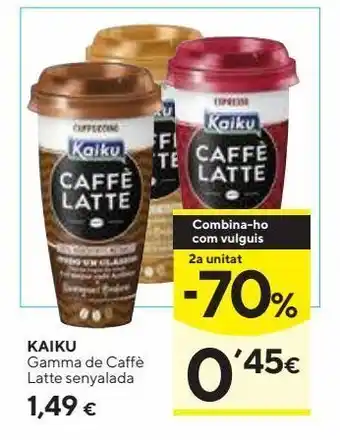 Caprabo Café kaiku oferta