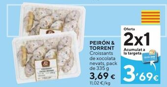 Caprabo Croissants de chocolate oferta