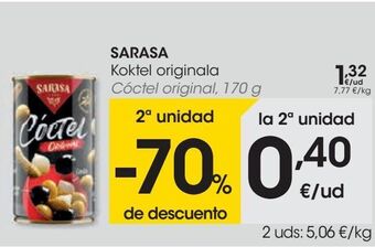 Eroski Sarasa cóctel original oferta