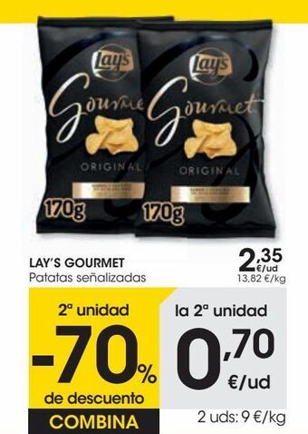 Eroski Lay's gourmet oferta