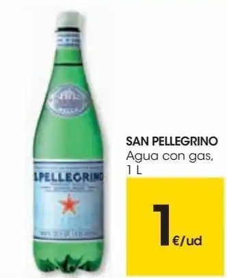 Eroski San pellegrino agua con gas oferta