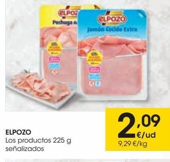 Eroski Elpozo los productos señalizados oferta