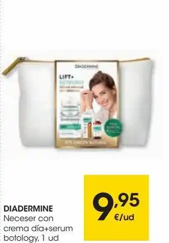 Eroski Diadermine neceser con crema día +serum botology oferta