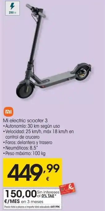 Eroski Mi electric scooter 3 oferta
