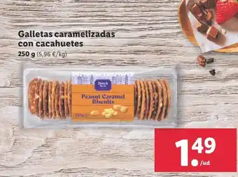 Lidl Galletas caramelizadas 250 oferta