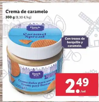 Lidl Crema de caramelo 300g oferta