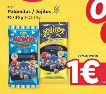 Lidl Palomitas aspil 80 oferta