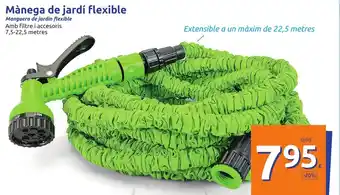 Mànega de jardí flexible 7,5-22,5 metres