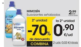 Eroski Mimosín Suavizantes Señalizados oferta