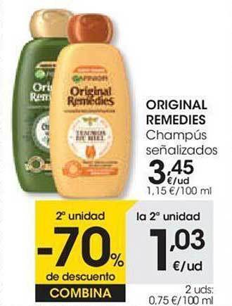 Eroski Original Remedies Champús oferta