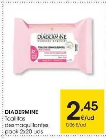 Eroski Diadermine Toallitas Desmaquillantes oferta