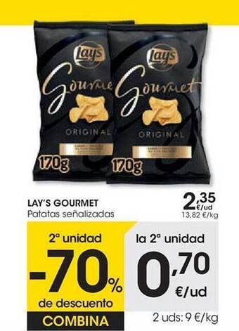 Eroski Lay's Gourmet Patatas oferta