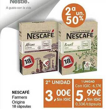 CashDiplo Nescafé Farmers Origins oferta