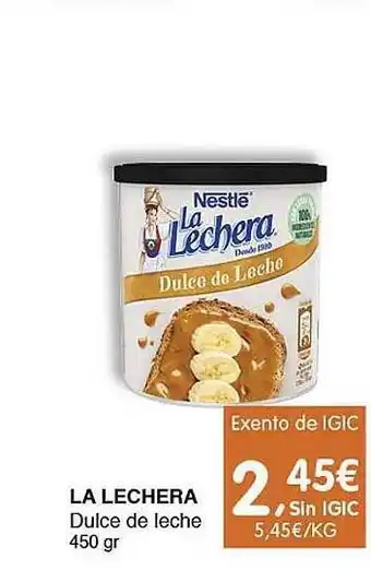 CashDiplo La Lechera Dulce De Leche oferta