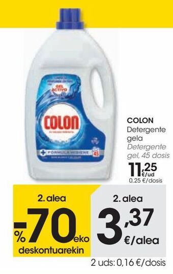 Eroski Colon detergente gel oferta