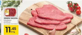 Eroski Ternera gallega escalope oferta