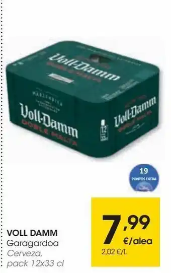 Eroski Voll damm cerveza pack 12 oferta